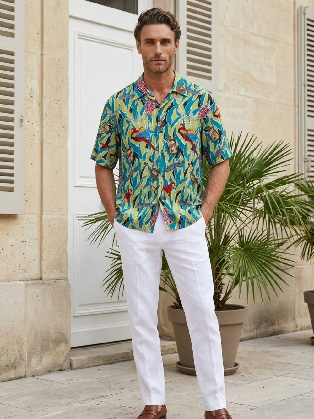 Vintage Reyn Spooner Jimmy Buffett Margaritaville Volcano Hawaiian Shirt XXL